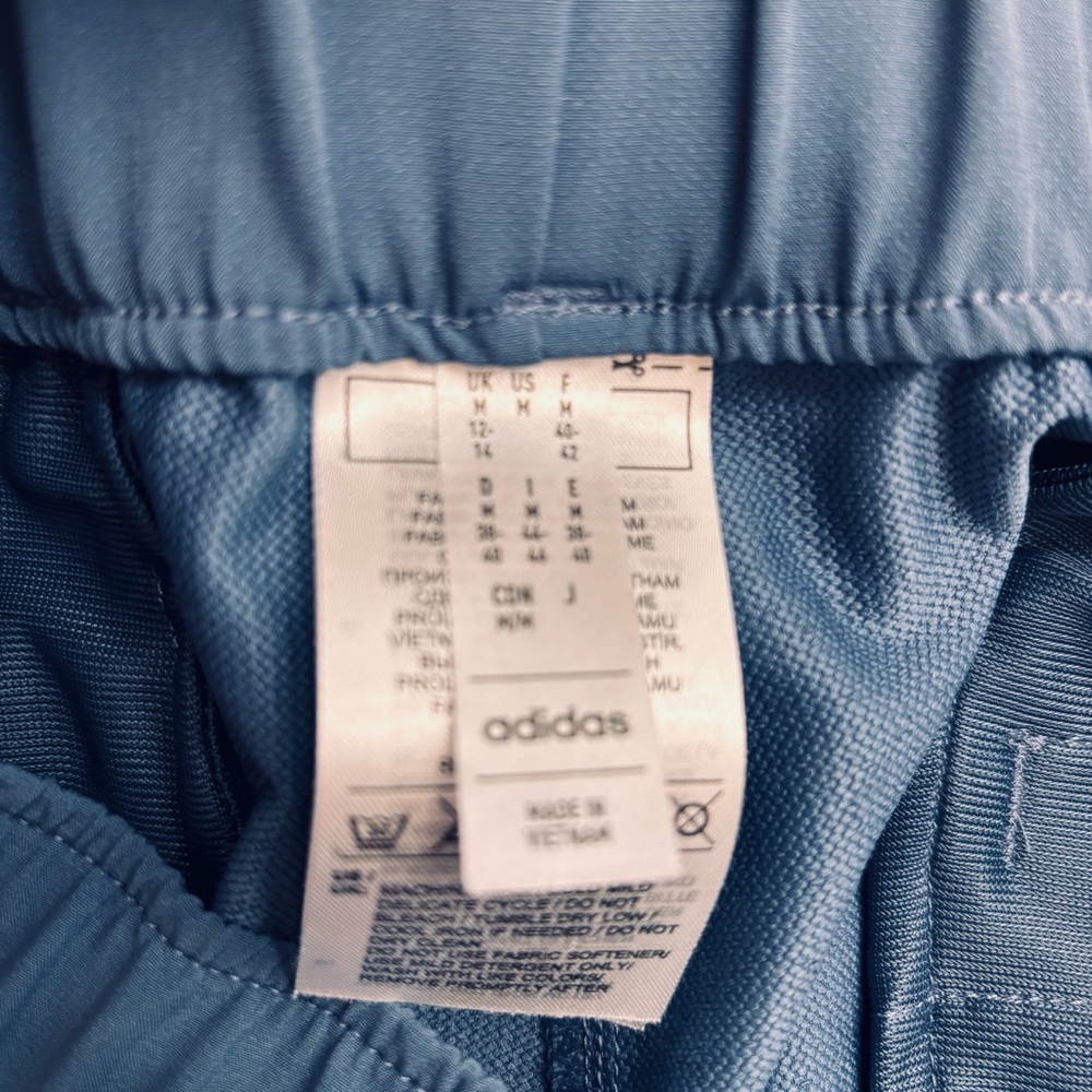adidas women Light Blue Jogger golf pant
